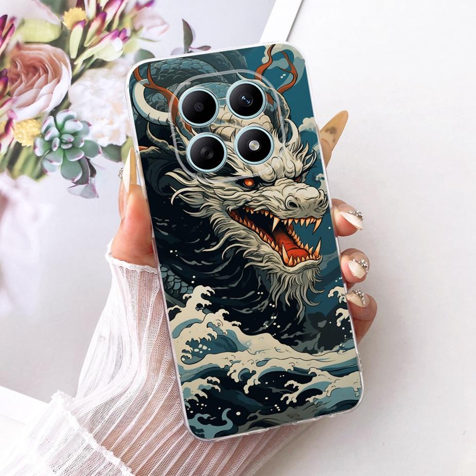 Für Xiaomi Redmi Note 15 Pro 4G Hülle Niedliche Katze Mode Bemalte Abdeckung Weiche Silikonhülle Für Redmi Note 15 Pro Plus Note15 5G Taschen