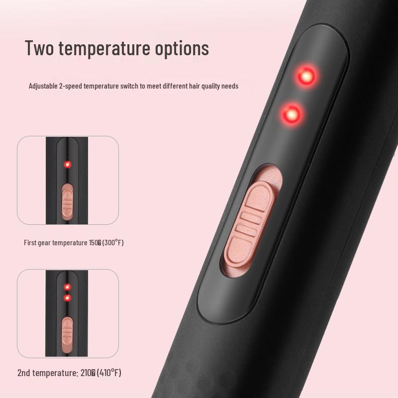 5-in-1 Curling and Straightening Iron with Interchangeable Heads for Big and Water Waves