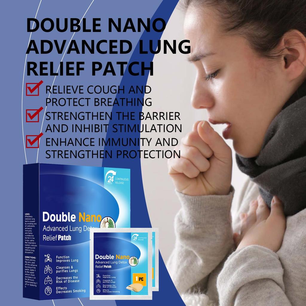 The Care Soothing Patch Clears The Lungs, Eliminates Impurities, Boosts Metabolism, Relieves Coughs And Protects Breathing