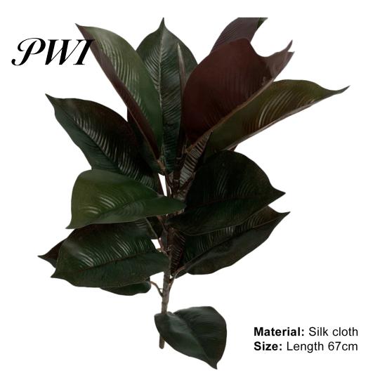 Simulation Plant 1 Pc No Withering Artificial Leaf Vivid Faux Home Decor Silk Flower Table Centerpieces Wedding