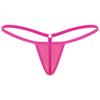 Damen T-Rücken String Niedrige Taille G-String Elastischer Bund Micro-Bikini Höschen Unterwäsche