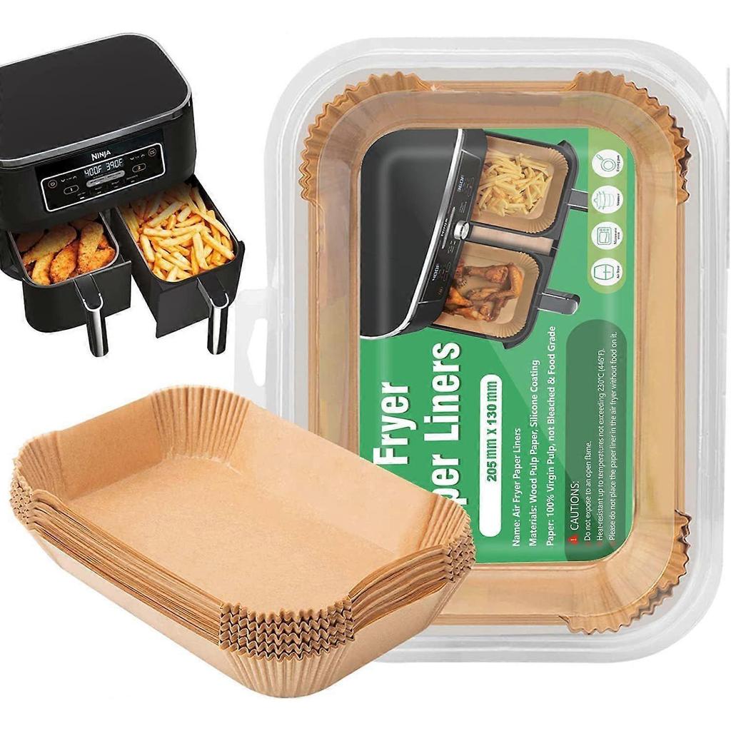 100 Pcs Ninja Air Fryer Liners Disposable, Non-Stick Parchment Paper for Ninja