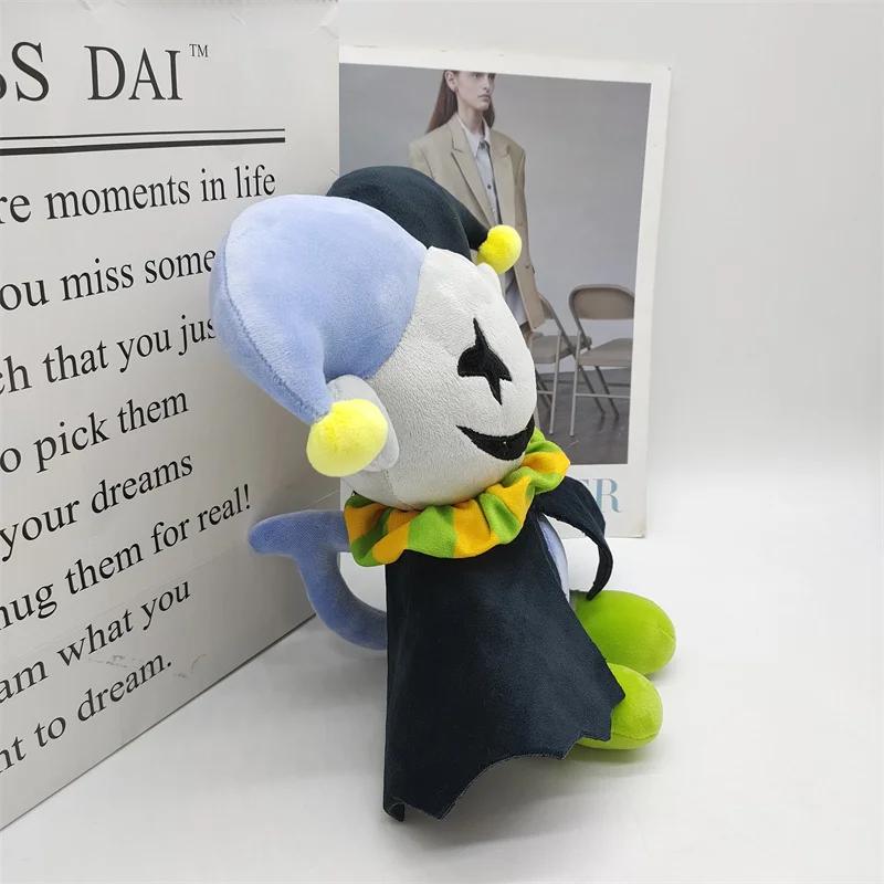 Jevil Deltarune Plush Toy Cartoon Ralsei Lancer Plushie Dolls Animals Stuffed Dolls Figure Decoration Pillow Christmas Gifts