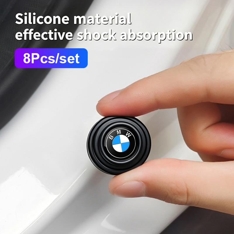 2026 Hot 8Pcs Car Door Absorber Shockproof Anti Noise Pad Buffer Gasket For BMW X1 X2 X3 X5 X4 X6 X7 G30 G20 G32 G11 G12 F40 F30 F20 F10