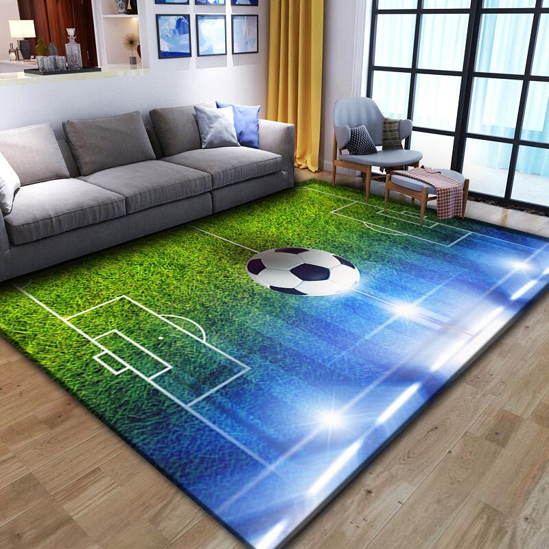 

World Cup Living Room Carpet Rugby Basketball Football Fan Sofa Blanket Bedside Blanket 40*60cm (skin-friendly suede)