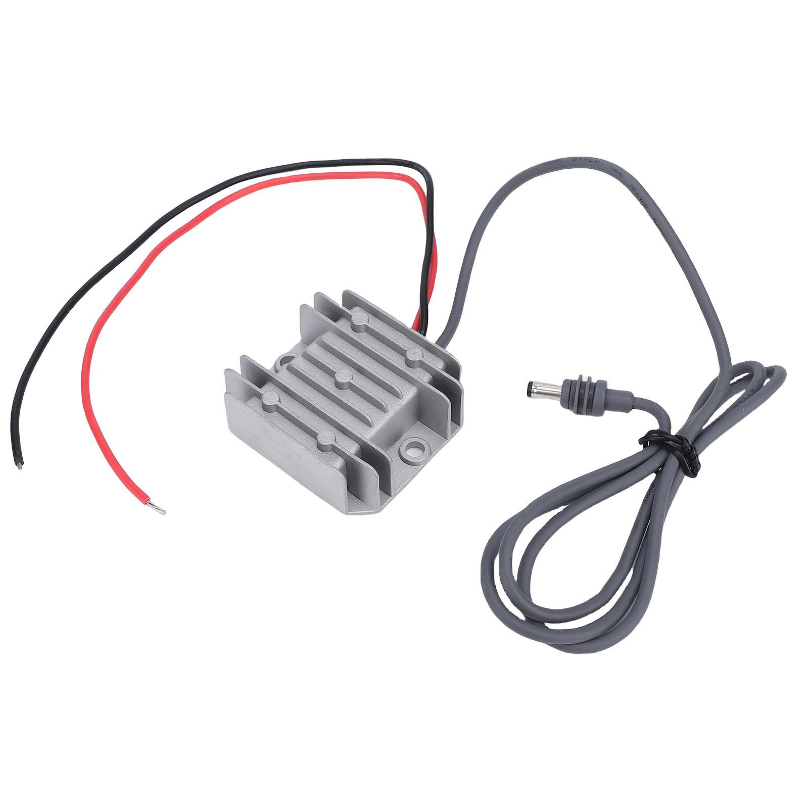 

3.5A Power Converter Step Up Converter Power Cable with Cigar Lighter Plug for Truck RV Marine 16 AWG Cable