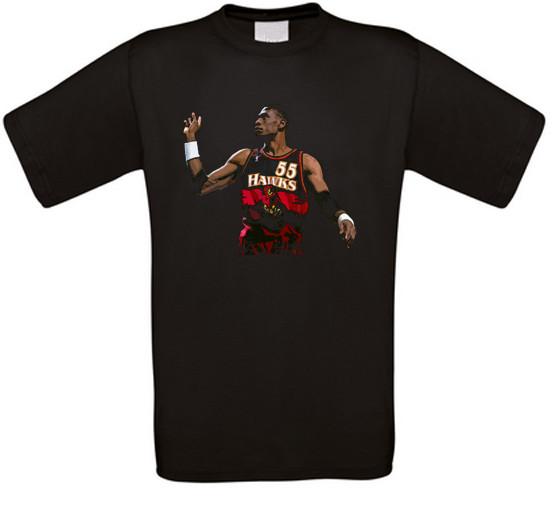 Dikembe Mutombo Baloncesto Atlanta Philadelphia Denver Camiseta Las Tallas Nuevo Unisex T-Shirt L