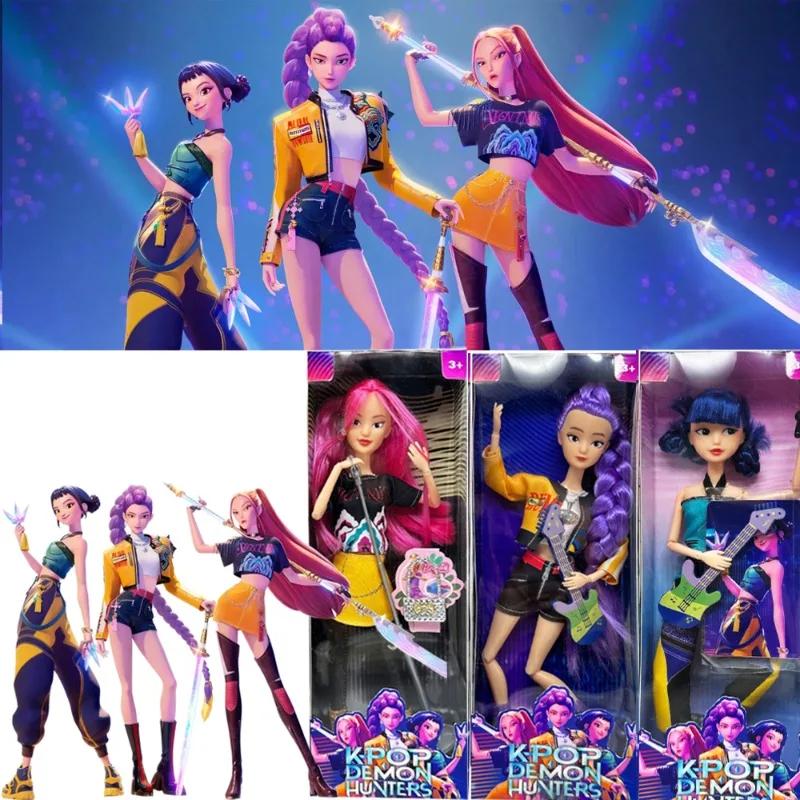Beliebte Produkte Vollständiges Set Neuer K-POP Hexenjagd Puppen Lumi È Re Mira Zoe Vinylpuppen Figuren Kinder-Weihnachtsgeschenke