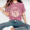 Women's Summer New Fashion Short-sleeved Halloween Printing Trend T-shirt Tops