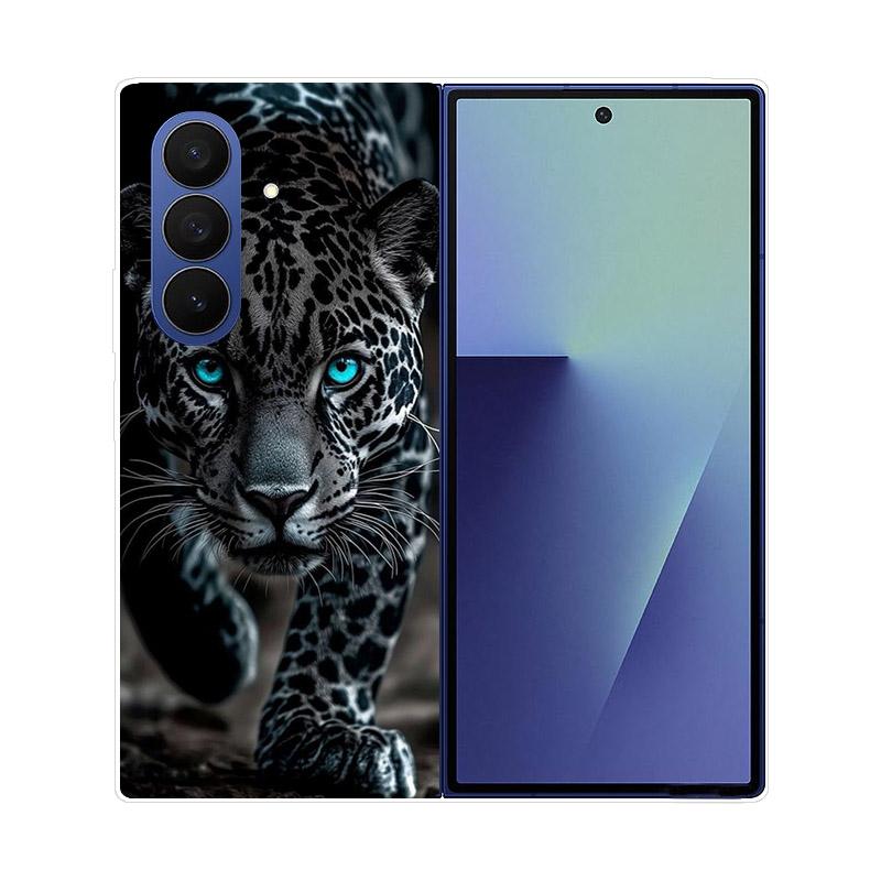 For Samsung Galaxy Z Fold 7 6 5 4 3 2 Case Transparent Protective Back Cover Hard PC Shell For Samsung Z Fold7 Fold6 Fold5 Etui