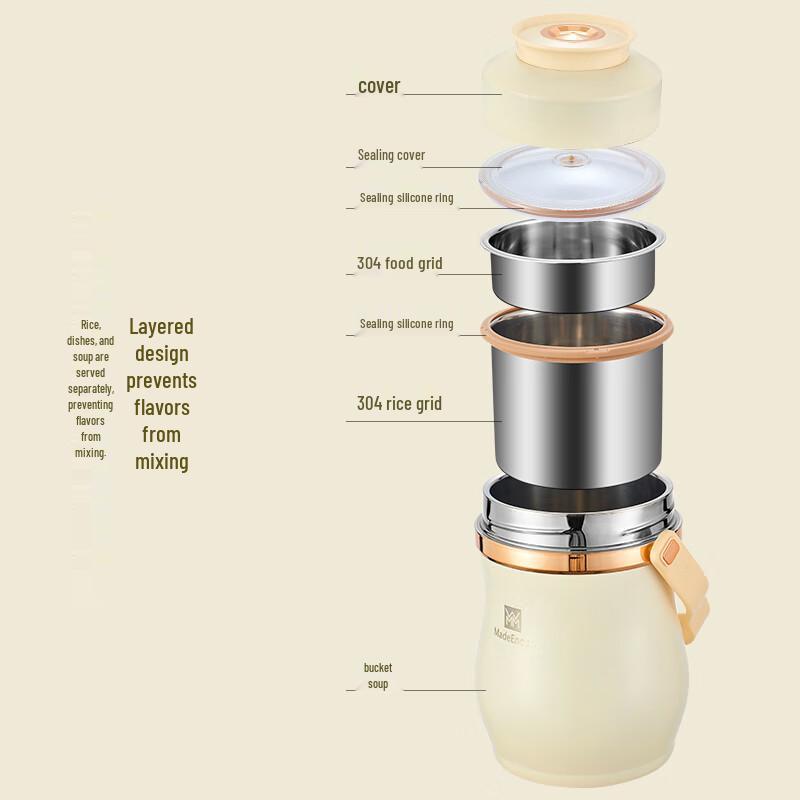 MadeEnoch Future Universe Vacuum Insulated Food Jar