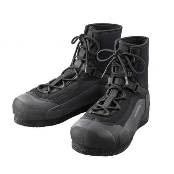 Shimano Fishing Shoes Rockshore Wet Boots Water Drain Pin Felt FS-080U Black 28cm