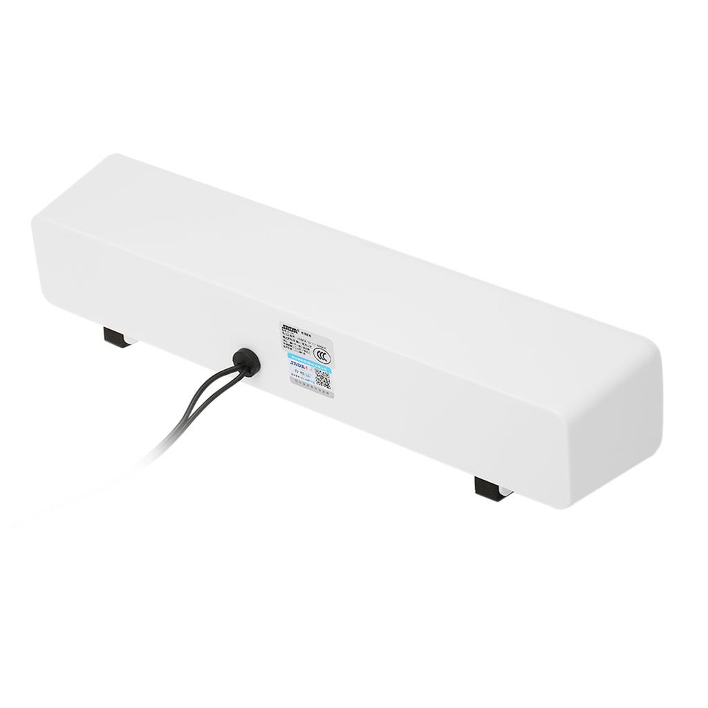 SADA V-196 USB Wired Computer Spker Bar Stereo Subwoofer Powerful Music Player Bass Surround Sound Box 3.5mm   Input for PC Laptop Smartphone Tabl