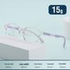 Children's Ultra-Light Silicone Frame with Adjustable Nose Pads for Small Faces