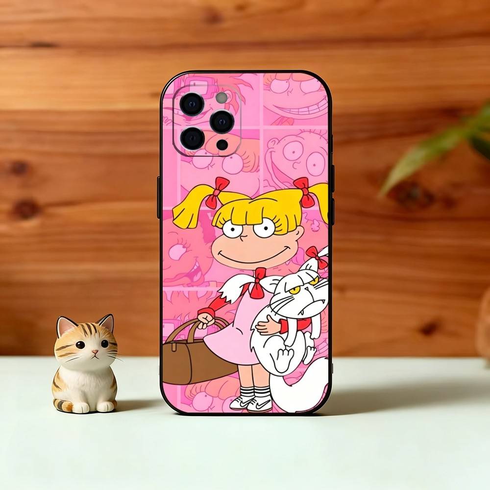 Rugrat  A-Angelica Phone Case Silicone Soft For IPhone 17 16 15 14 13 12 11 X XR Plus Pro Max Plus