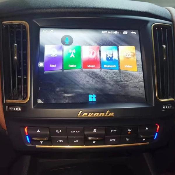 Compatible with Maserati Levante: Central Control Touchscreen with 360° Panoramic View & CarPlay Integration