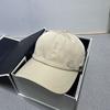 European and American spring new loose leisure curved brim cap men's and women's simple business style sunshade windproof four-season baseball cap