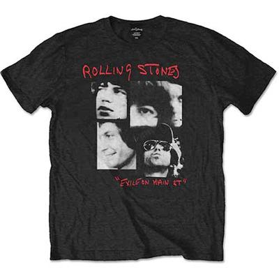 The Rolling Stones - Photo Exile - Schwarzes T-Shirt Unisex T-Shirt