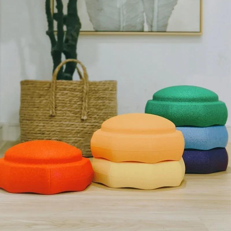 1Pcs Stepping Stones Foam for Kids Balance Blocks Promote Coordination Balance Obstacle Courses Sensory Game Indoor Outdoor Toy for Toddlers