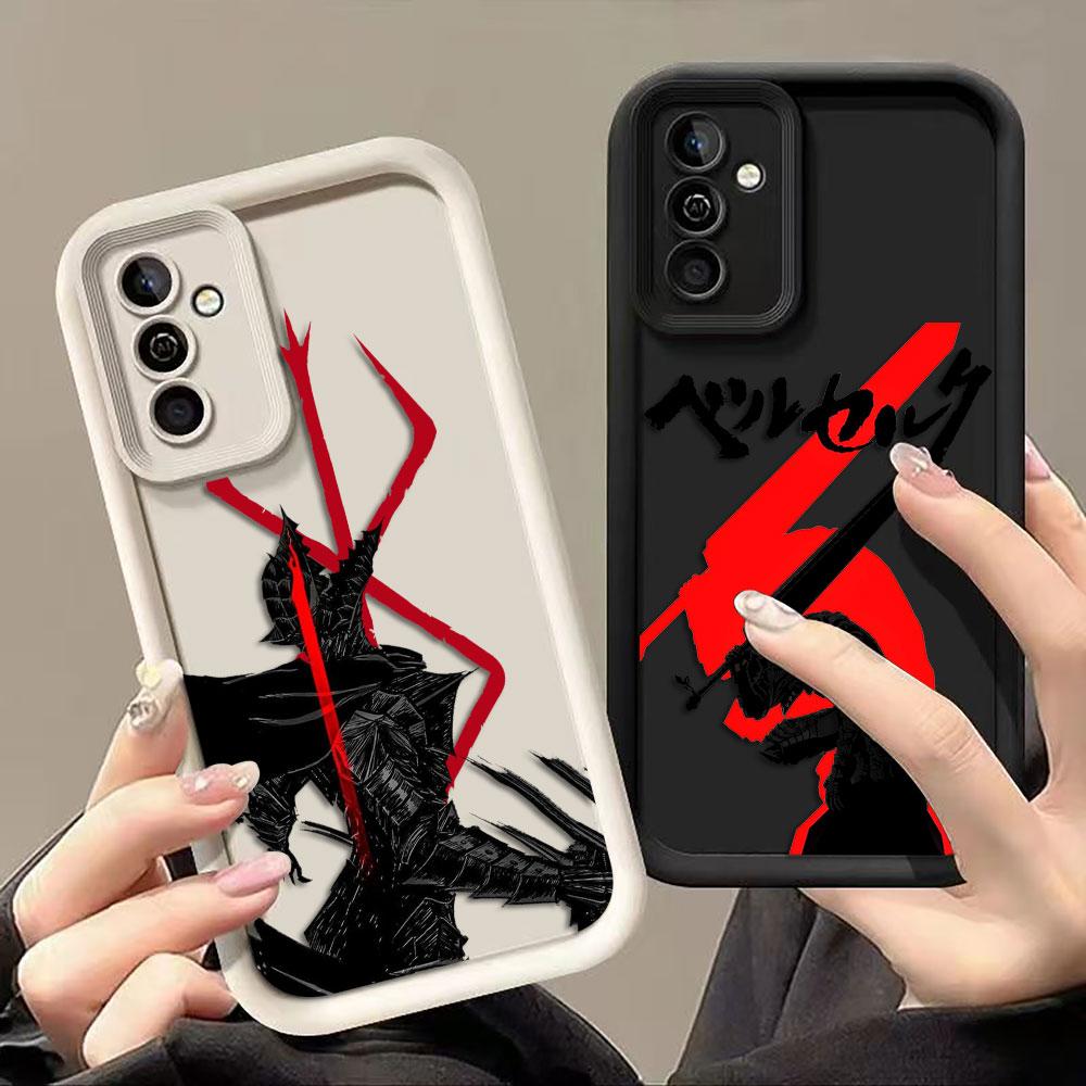 Berserk Guts Warrior Phone Case For Samsung Galaxy S26 S25 S24 S23 S22 S21 FE S20 ULTRA PLUS TPU Case Funda Shell Capa Cover