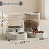 Pet Automatic Water and Food Dispenser - New Transparent Design for Cats and Dogs