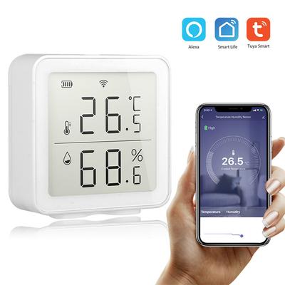 Smart WiFi Humidity Sensor Hygrometer Outdoor Indoor Thermometer Digital LCD Display Temperature