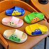 Kids' Non-slip Dinosaur Slippers: Soft Sole Sandals for Toddlers & Children - Indoor & Outdoor Use