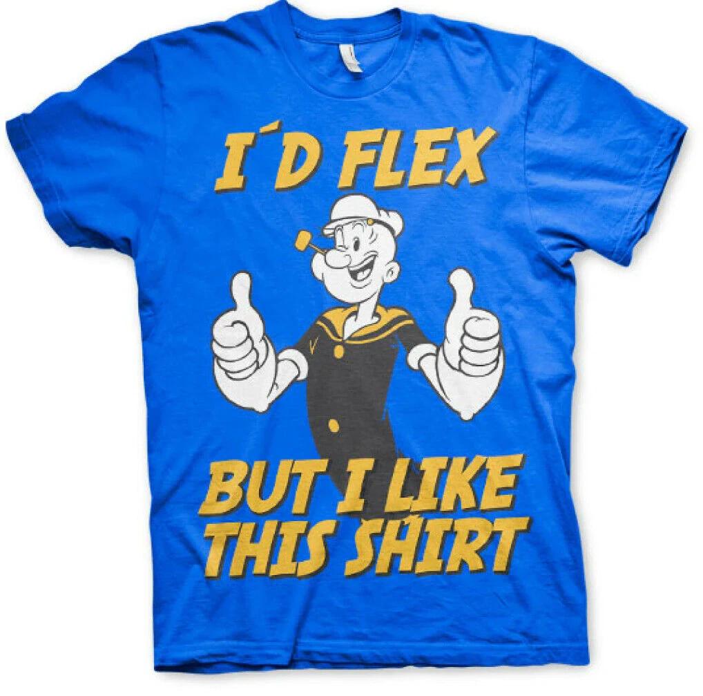 Popeye Id Flex Official Mens T-Shirt 2XL