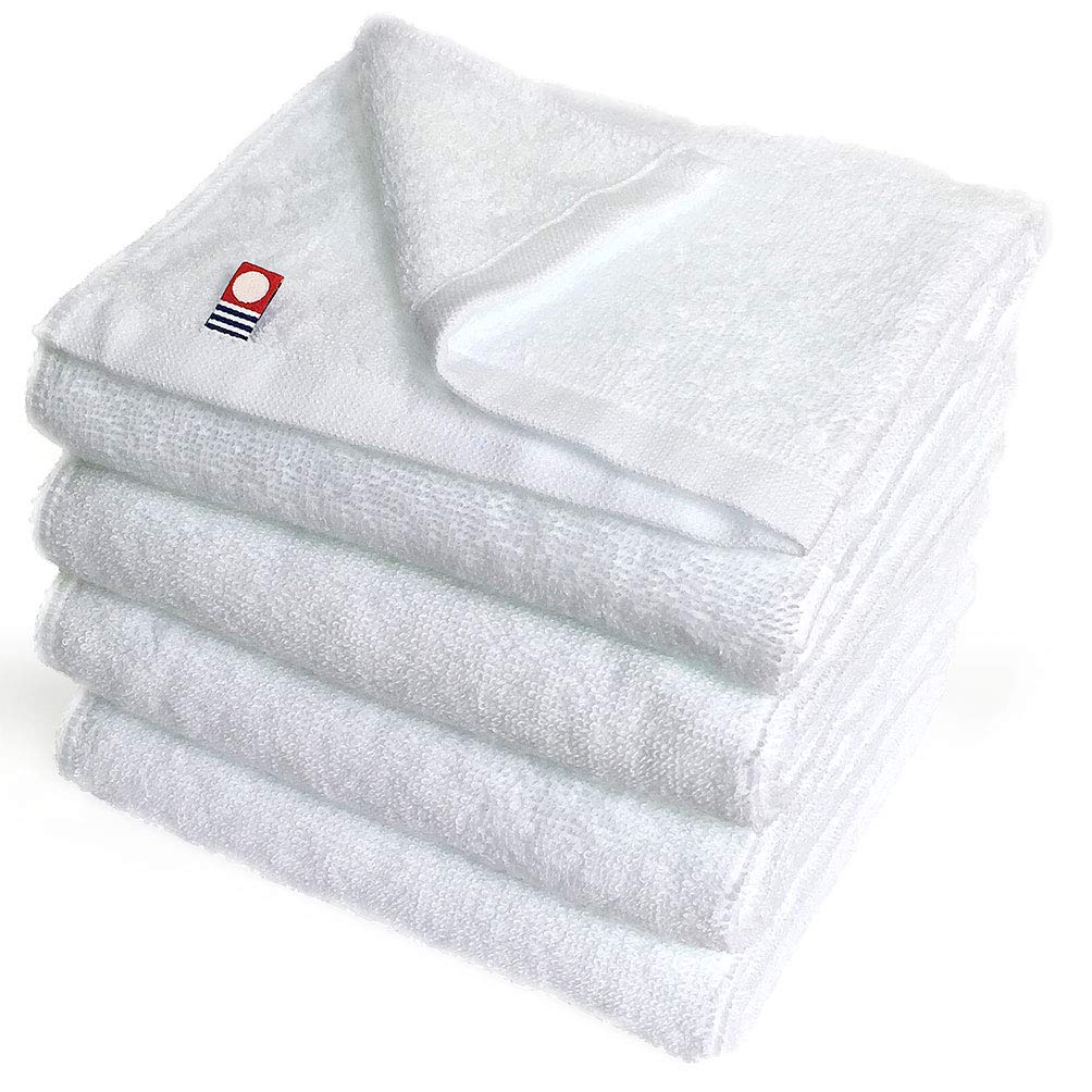 

Beauty Imabari Towel Commercial Face Towels Set of 4 Murakami Towel M Color 34x86cm For Beauty Salon 100 Colors Lightweight Thin (№04 Белый) mc-ft4