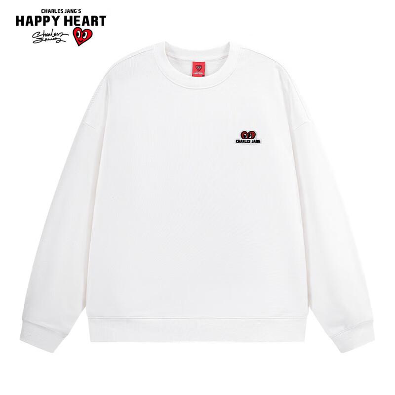 Charles Heart Poker Love Print Crewneck Sweatshirt