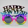 Happy  Year Glasses 2026 Photo Booth Props Party Glasses Christmas Gift Decorative Sunglasses Universal Size 1/5Pcs