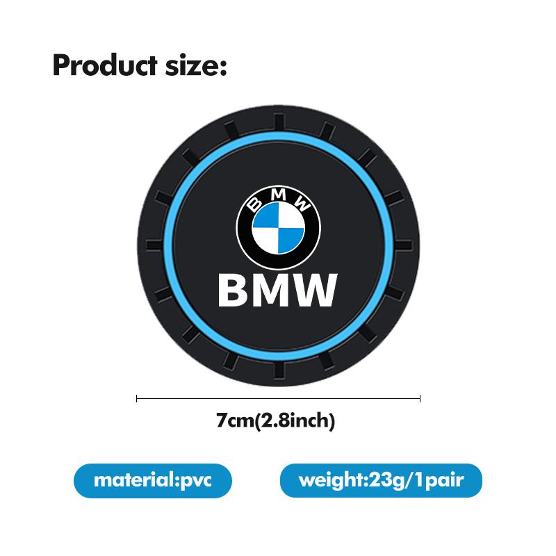 Auto Silikon Anti-Rutsch Pad Untersetzer Wasserbecherhalter Matte Zubehör Für BMW E30 E34 E36 E39 E46 E52 E53 E60 E61 E62 E70 E71 E83