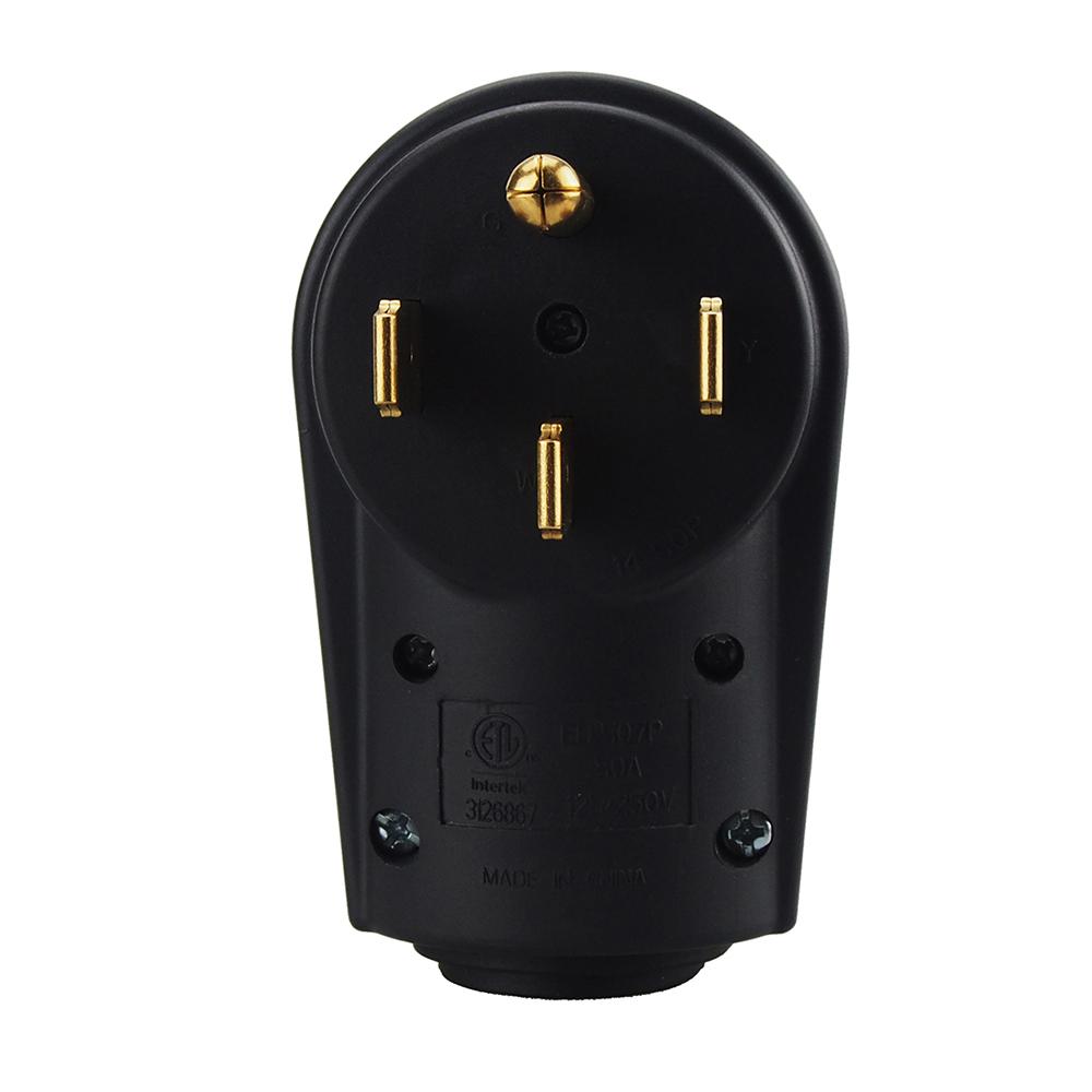 RV Plug Replacement Male Plug End Camper Power Adapter 50A