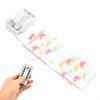 3m/9.8ft 40 LEDs Kupferdraht Lichterkette 3-farbige Schmetterlingsförmige Lichterketten Batteriebetrieben Dekorative Lampe für Zimmer Party Hochzeit
