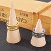 Hip Hop Personality Stainless Steel Feather Ring for Men Women 10MM Color Gold Round Finger Rings Trendy Jewelry Male Charm Gift