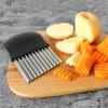 Potato Chip Slicer Dough Vegetable Fruit Crinkle Wavy Kitchen Knife Cutter Chopper French Fry Maker Tools Gadget 2025 New