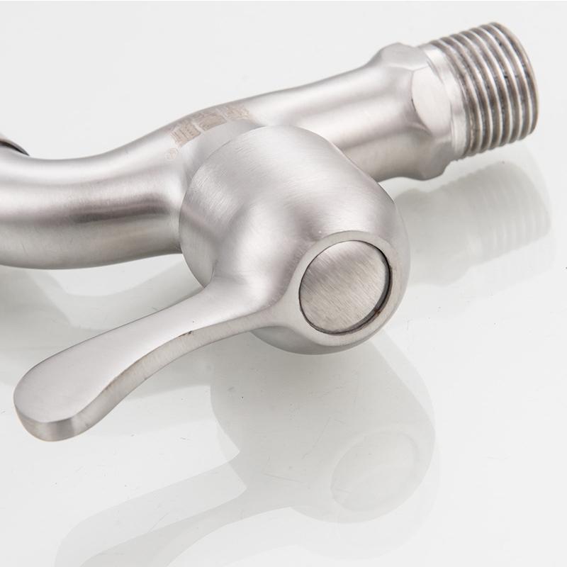 304 Stainless steel Garden Lengthen Fast open faucet /washing machine Cold Water Faucet /Mop Pool Taps