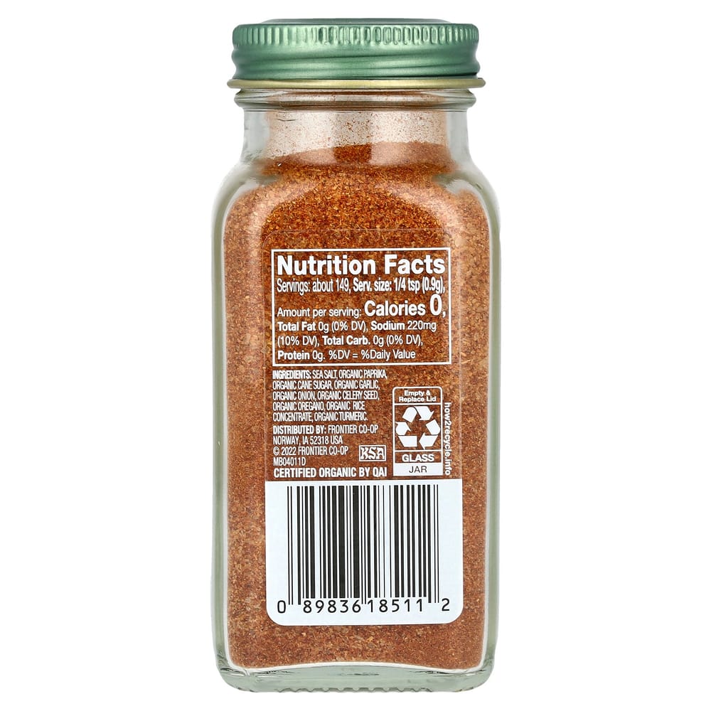 iHerb Simply Organics All Seasons Salt 134g (4.73oz)