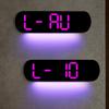 Stylish LED Digital Alarm Clock with Adjustable Brightness Wall Mount Clock Perfect for Bedroom, Offices,Home Decors