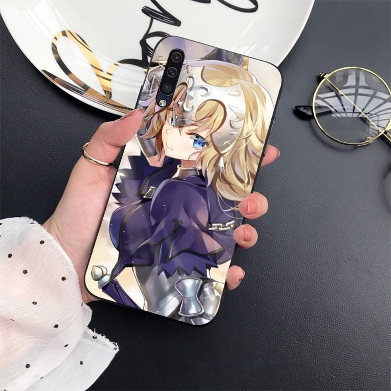 Fate Apocrypha Anime Phone Case For Samung A32 A51 A52 NOTE 10 20 S10 S20 S21 S22 Pro Ultra Black PC Glass Phone Cover