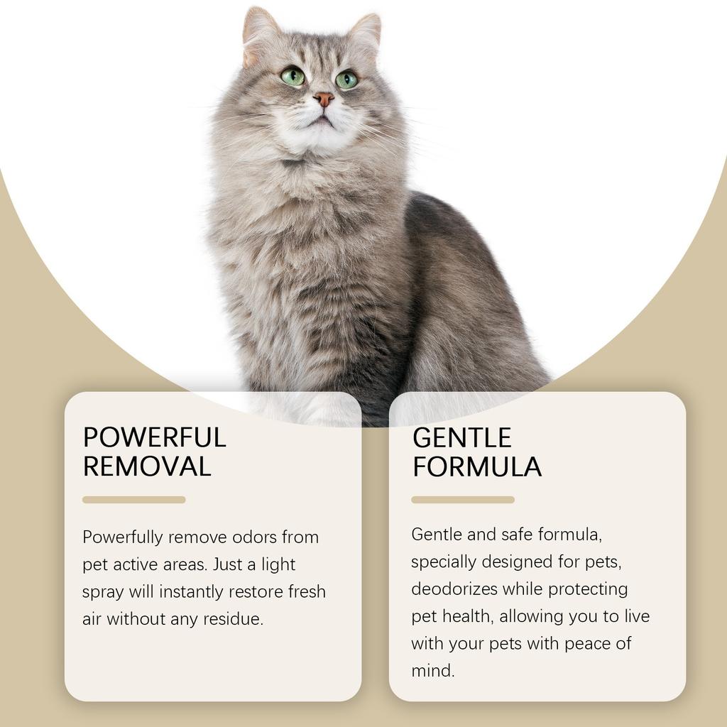 Dezodorant w sprayu dla zwierząt; Dezodorant dla psa; Odświeżający spray do pomieszczeń; Spray do świeżego środowiska w pomieszczeniach dla moczu kota i psa(100 ml)