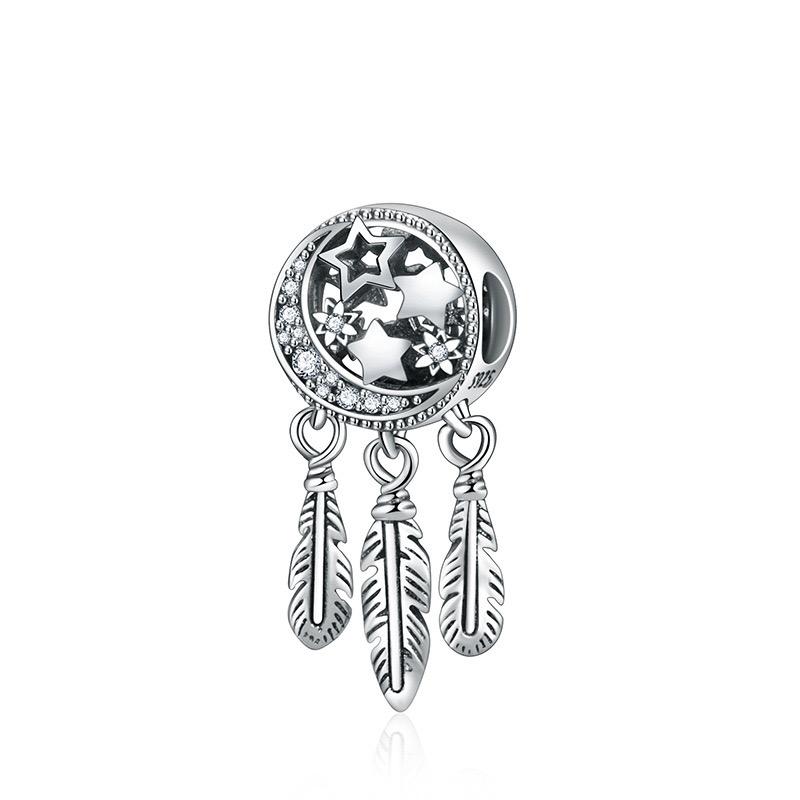 

Trinkets-Selling Dreamcatcher Charm Fit Original Bracelet Accessorycopper Diy Women Jewelry Gift Pendant Amulet