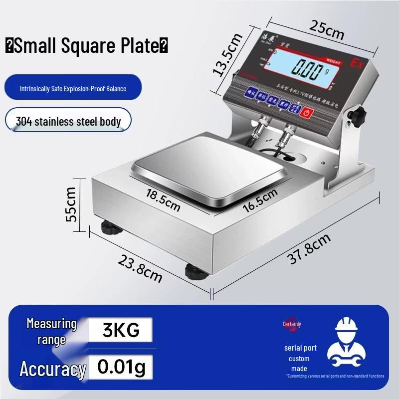 Haozhan High-Precision Explosion-Proof Electronic Platform Scale (CN version)