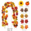 Thanksgiving Maple Leaf & Sunflower Vine Decoration for Home and Festival 