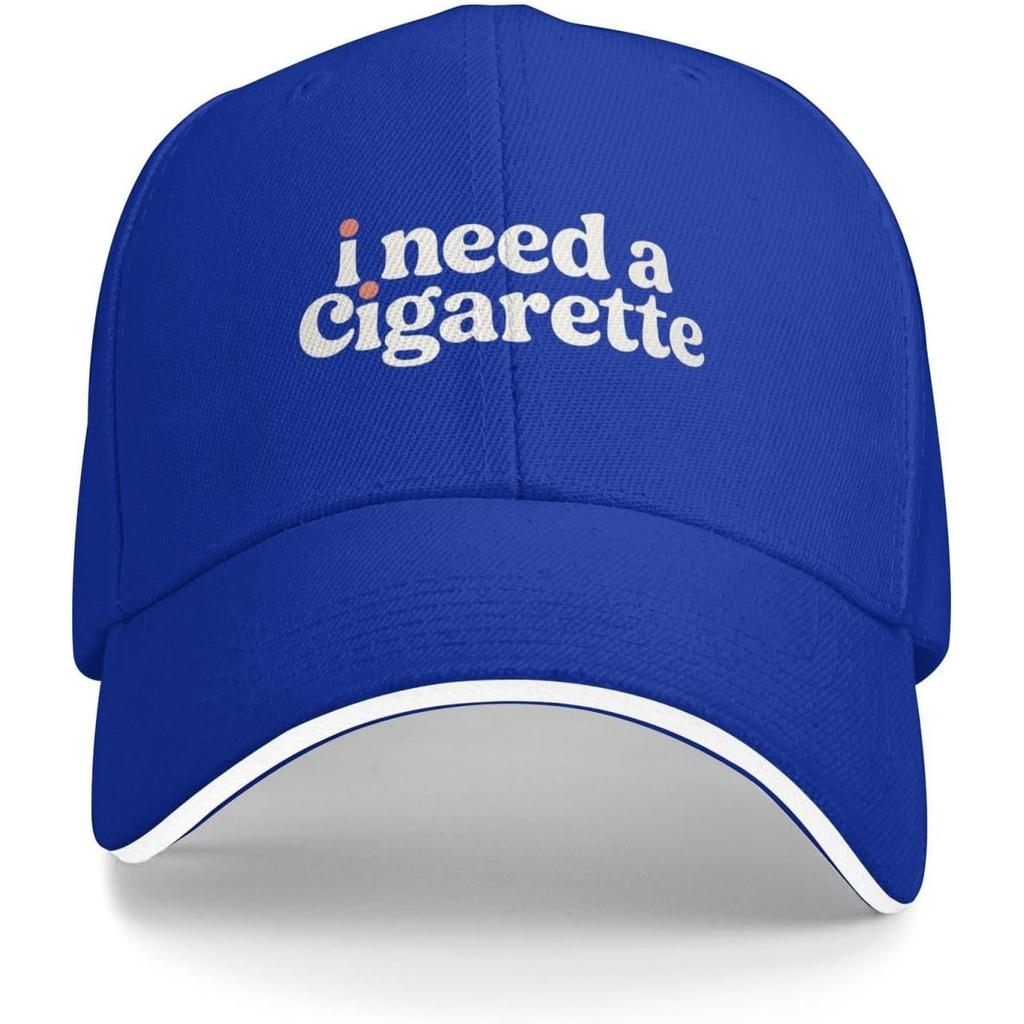 I Need A Cigarette Baseball Cap Polyester Casual Adjustable Baseball Hat Unisex