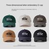 Wide Brim Snapback Hat Letter Embroidered Trucker Hat Casual Sun Hat  Outdoor Sports