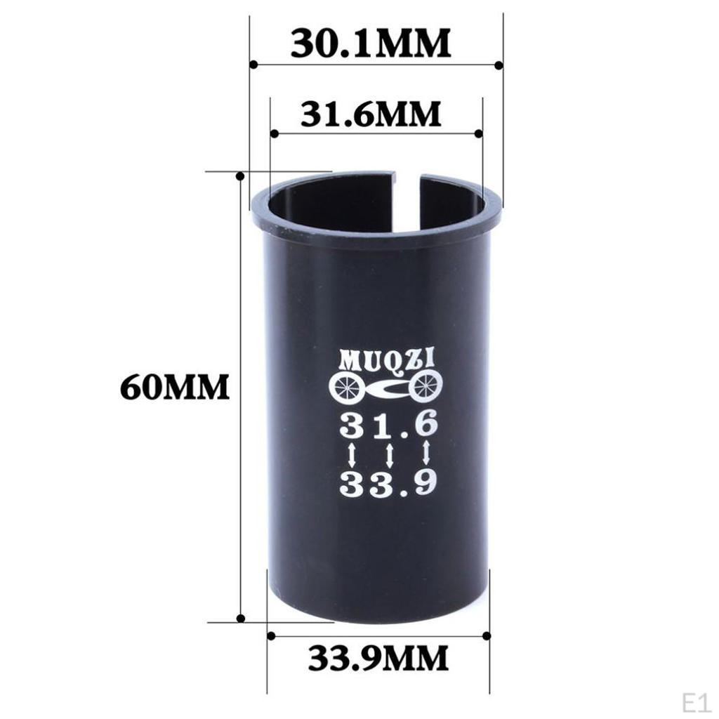 MUQZI Bicycle Seat Post Tube Adapter,Seatpost 31.6-33. Shim for Mountain Road Bike MTB BMX