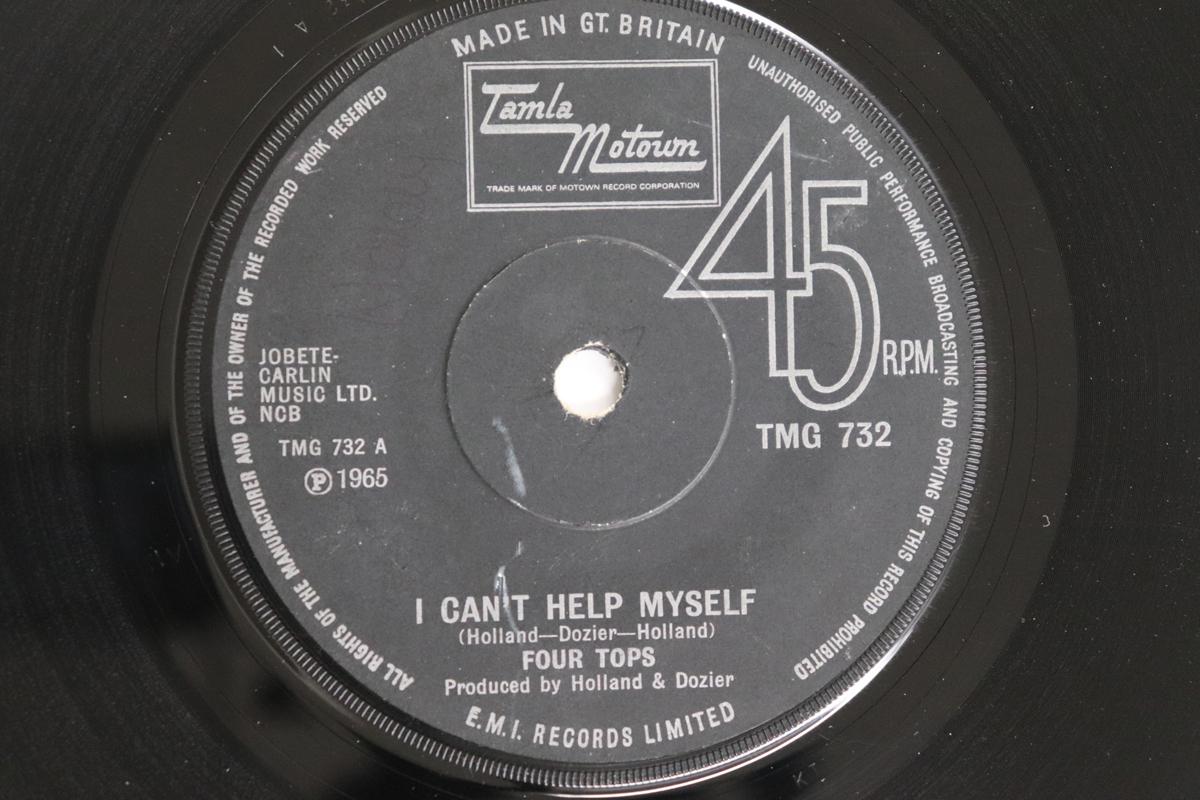

7-дюймовая пластинка FOUR TOPS - I Can t Help Myself / Baby I Need Y TMG732 Tamla Motown 1970 UK Соул/Фанк Б/У