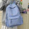 Large Capacity Student Schoolbag Women's Embroidered Computer Backpack Lightweight Backpack