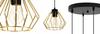 Ceiling Hanging Lamp Chandelier Gold Loft Druciak